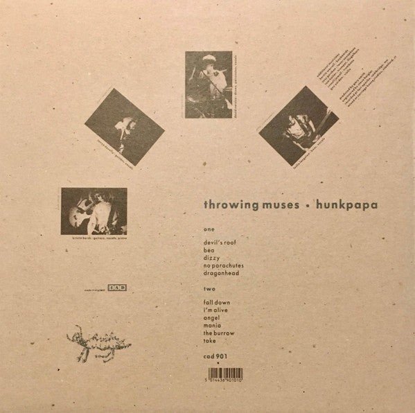 Throwing Muses : Hunkpapa (LP, Album, Tan)