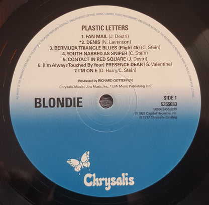 Blondie : Plastic Letters (LP, Album, RE, 180)