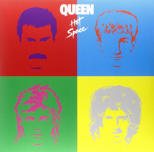 Queen : Hot Space (LP, Album, RE, RM, 180)