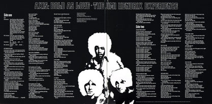 The Jimi Hendrix Experience : Axis: Bold As Love (LP, Album, RE, RM, RP, 180)