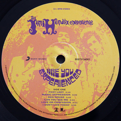 The Jimi Hendrix Experience : Are You Experienced (2xLP, Album, RE, RM, RP, 180)