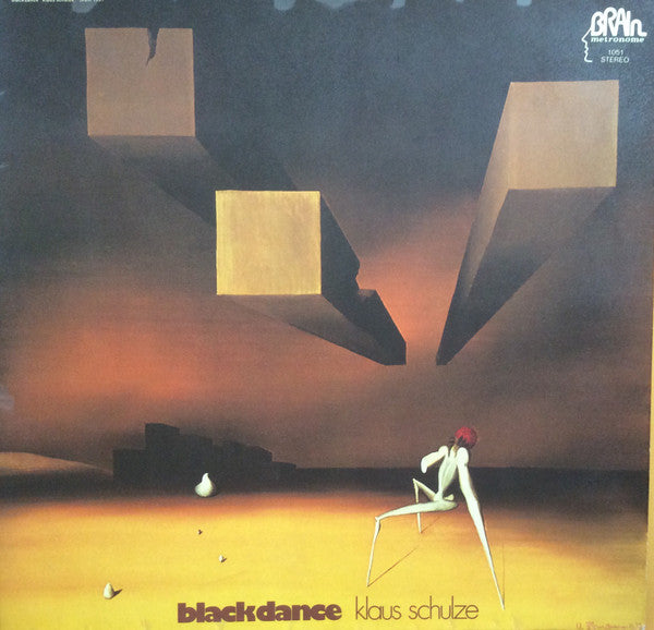 Klaus Schulze : Blackdance (LP, Album, RP)