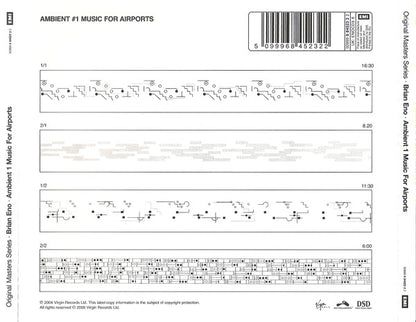 Brian Eno : Ambient 1 (Music For Airports) (CD, Album, RE, RM, Arv)
