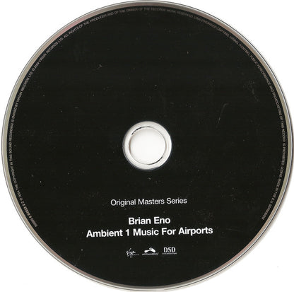 Brian Eno : Ambient 1 (Music For Airports) (CD, Album, RE, RM, Arv)