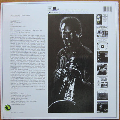Miles Davis : In A Silent Way (LP, Album, RE, RP, 180)