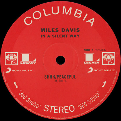 Miles Davis : In A Silent Way (LP, Album, RE, RP, 180)