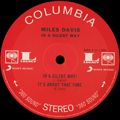 Miles Davis : In A Silent Way (LP, Album, RE, RP, 180)