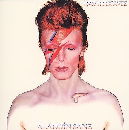 David Bowie : Aladdin Sane (LP, Album, RE)