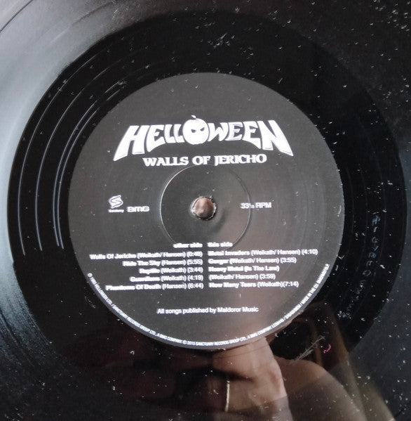 Helloween : Walls Of Jericho (LP, Album, RE, 180)