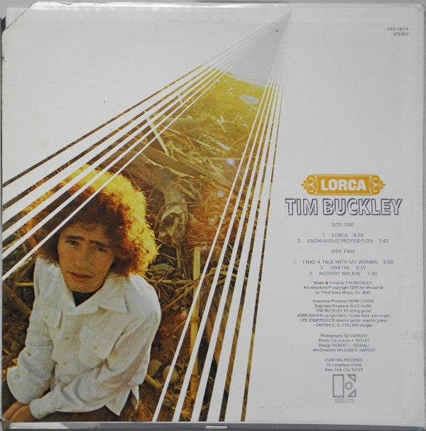 Tim Buckley : Lorca (LP, Album, Ter)