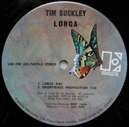 Tim Buckley : Lorca (LP, Album, Ter)