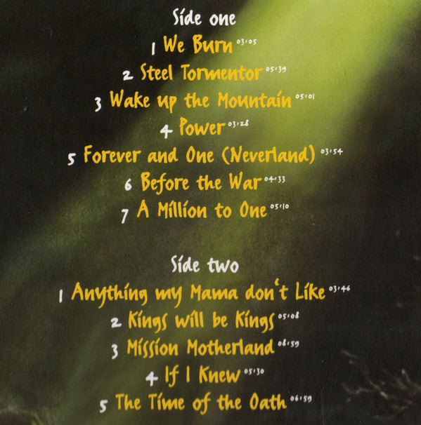 Helloween : The Time Of The Oath (LP, Album, RE, Gat)