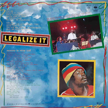 Peter Tosh : Legalize It (LP, Album, RE)