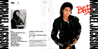 Michael Jackson : Bad (CD, Album, RE)