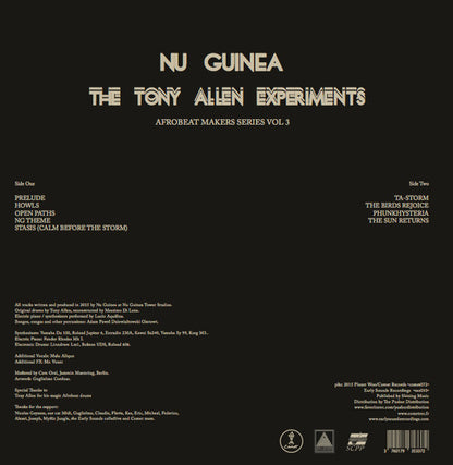 Nu Guinea : The Tony Allen Experiments (LP, MiniAlbum)