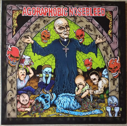 Agoraphobic Nosebleed : Altered States Of America / ANBRX II Delta 9 (LP, Album, RE, Pin)