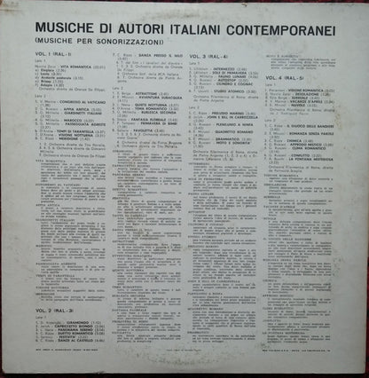 Romolo Grano : Musiche Di Autori Italiani Contemporanei (Musiche Per Sonorizzazioni) Vol. 5 (LP)