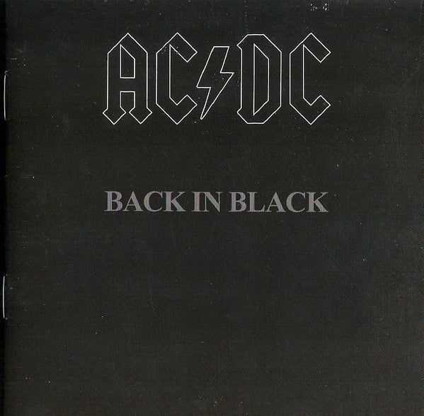 AC/DC : Back In Black (CD, Album, RE, RM, Jew)