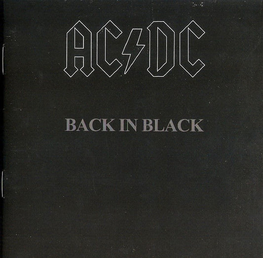 AC/DC : Back In Black (CD, Album, RE, RM, Jew)
