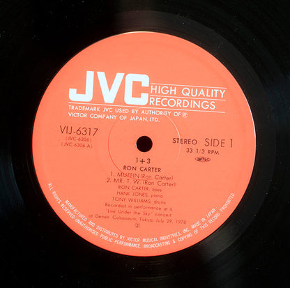 Ron Carter : 1 + 3 (LP, Album)