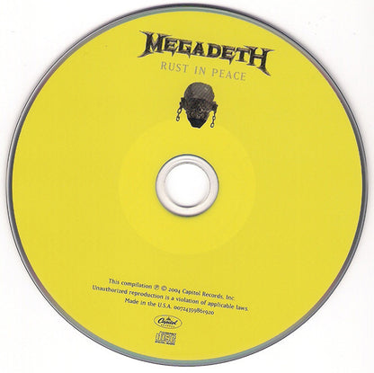 Megadeth : Rust In Peace (CD, Album, RE, RM)