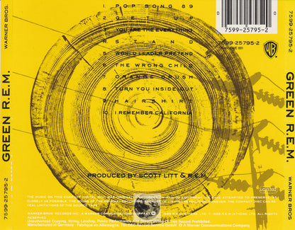 R.E.M. : Green (CD, Album, RE)