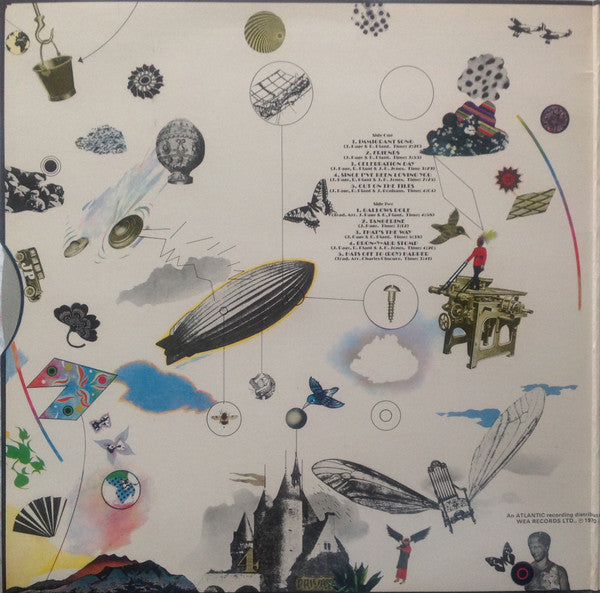 Led Zeppelin : Led Zeppelin III (LP, Album, RP, Gat)