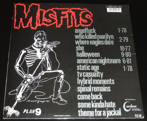 Misfits : Legacy Of Brutality (LP, Album, RE, Low)