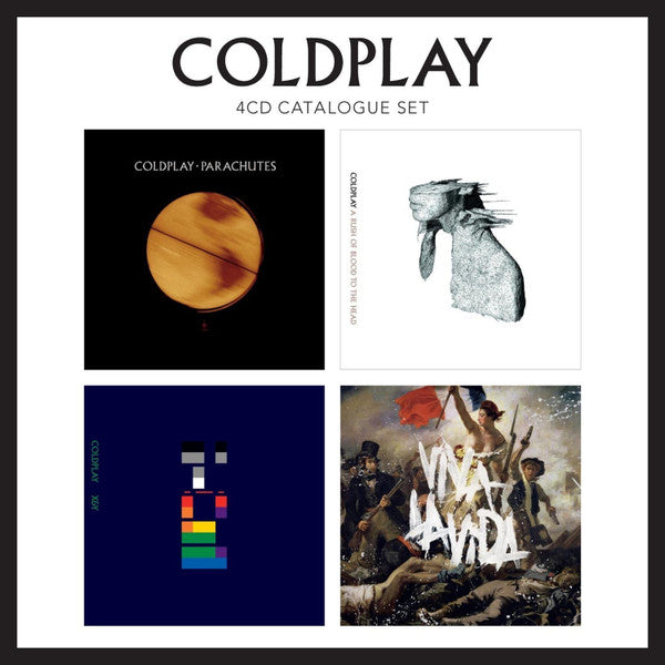 Coldplay : 4CD Catalogue Set (Box, Comp, Ltd, RE + CD, Album, RE, RP + CD, Album)