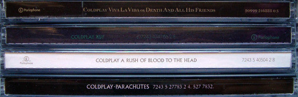 Coldplay : 4CD Catalogue Set (Box, Comp, Ltd, RE + CD, Album, RE, RP + CD, Album)