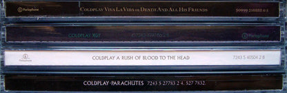 Coldplay : 4CD Catalogue Set (Box, Comp, Ltd, RE + CD, Album, RE, RP + CD, Album)