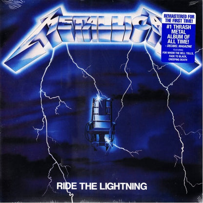 Metallica : Ride The Lightning (LP, Album, RE, RM)