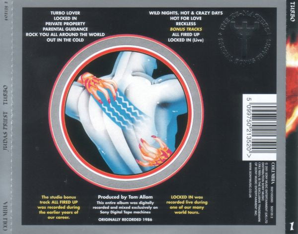 Judas Priest : Turbo (CD, Album, RE, RM)