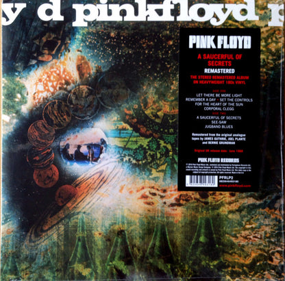 Pink Floyd : A Saucerful Of Secrets (LP, Album, RE, RM, 180)