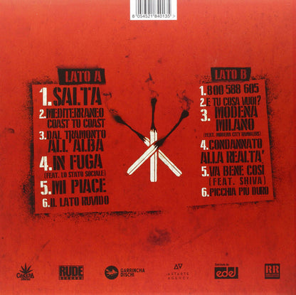 Punkreas : Il Lato Ruvido (LP, Album, Cle)
