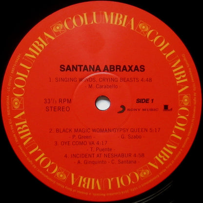 Santana : Abraxas (LP, Album, RE, RM, 180)