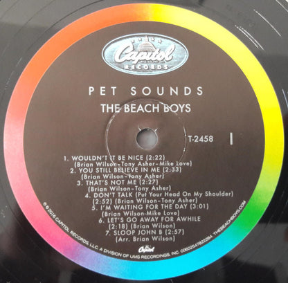 The Beach Boys : Pet Sounds (LP, Album, Mono, RE, 180)