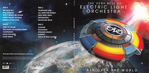 Electric Light Orchestra : All Over The World - The Very Best Of (2xLP, Comp, RE, 180)