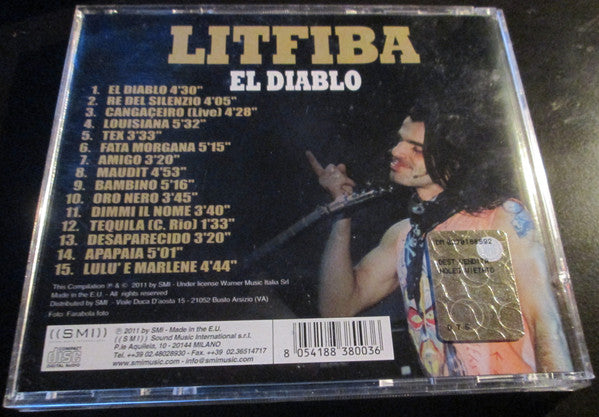 Litfiba : El Diablo (CD, Comp)