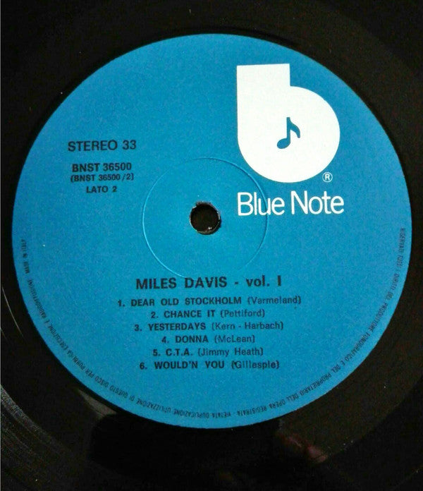 Miles Davis : Volume 1 (LP, Comp)