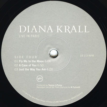 Diana Krall : Live In Paris (2xLP, Album, RE, 180)