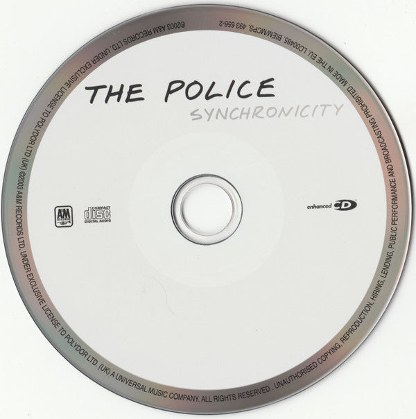 The Police : Synchronicity (CD, Album, Enh, RE, RM, Arv)