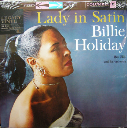 Billie Holiday With Ray Ellis And His Orchestra : Lady In Satin (LP, Album, RE, 180)