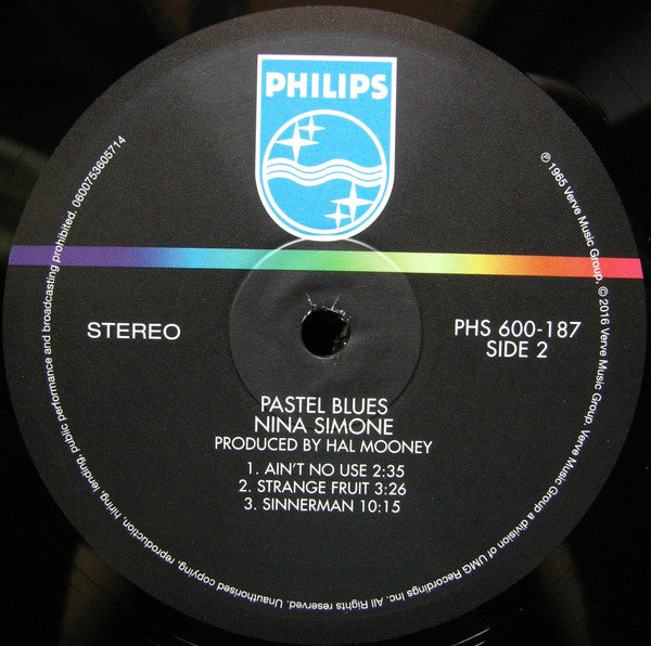 Nina Simone : Pastel Blues (LP, Album, RE, 180)