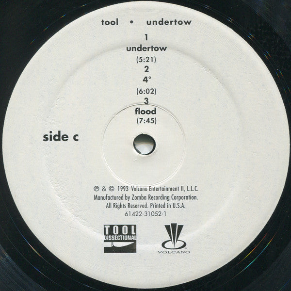 Tool (2) : Undertow (2xLP, Album, RE)