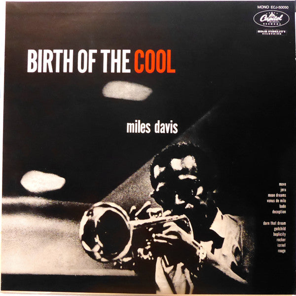 Miles Davis : Birth Of The Cool (LP, Album, Comp, Mono, RE, Mar)