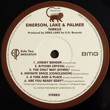 Emerson, Lake & Palmer : Tarkus (LP, Album, RE, RM, Gat)