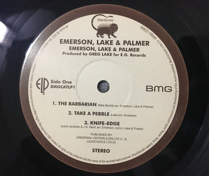 Emerson, Lake & Palmer : Emerson, Lake & Palmer (LP, Album, RE, RM)