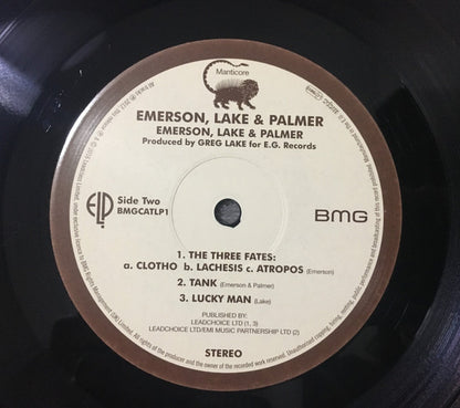 Emerson, Lake & Palmer : Emerson, Lake & Palmer (LP, Album, RE, RM)