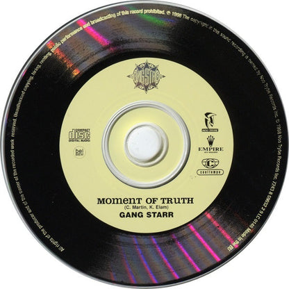 Gang Starr : Moment Of Truth (CD, Album, RE, Arv)